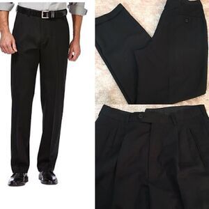 Hagar Black Label cuffed microfiber dress pants